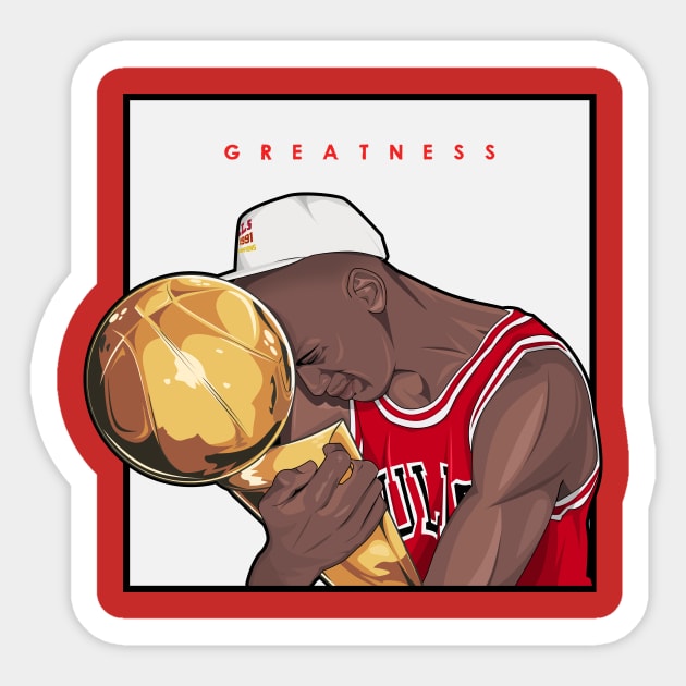 Greatness Sticker by Sgt_Ringo